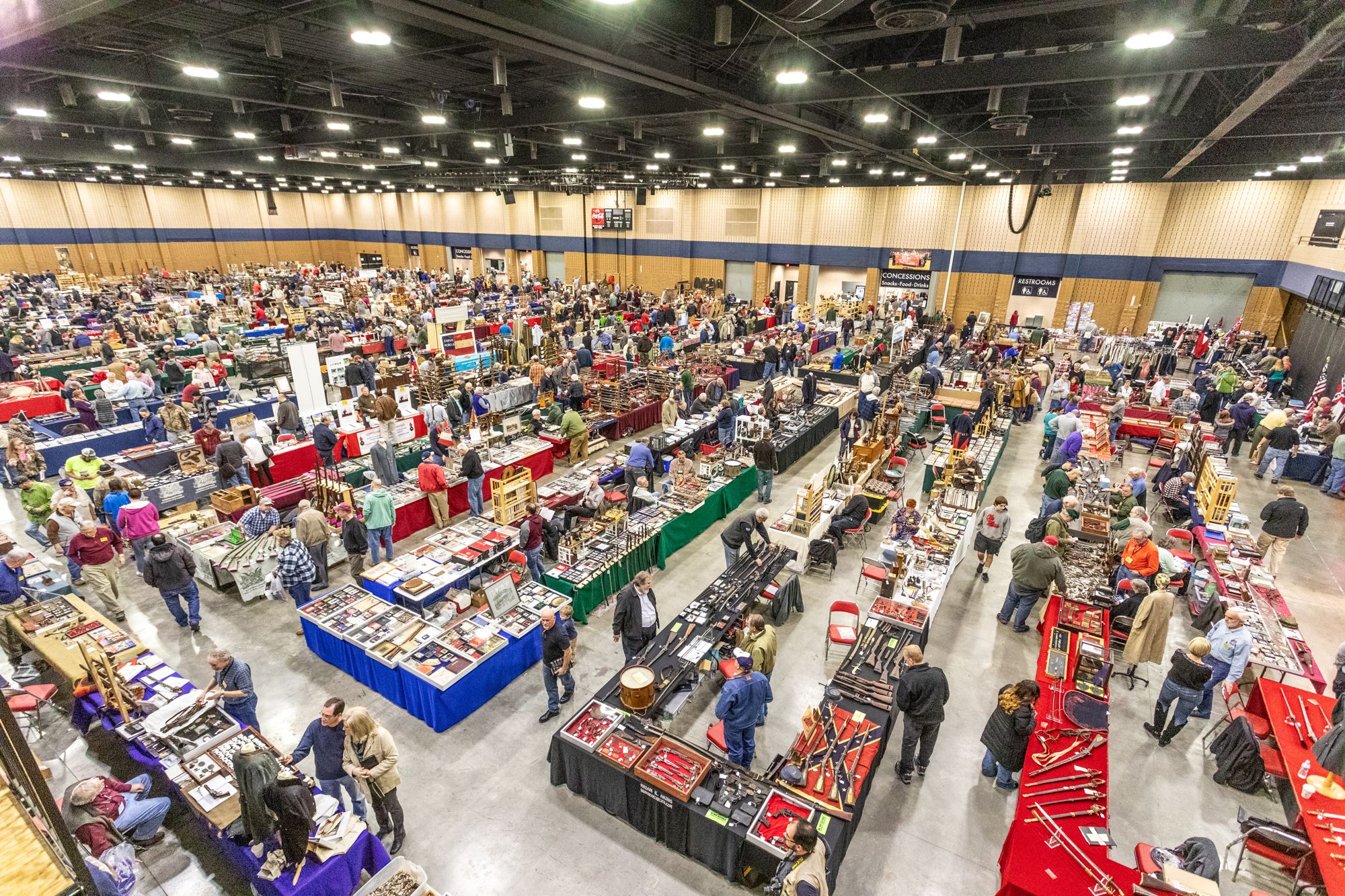 Collectors in the aisles