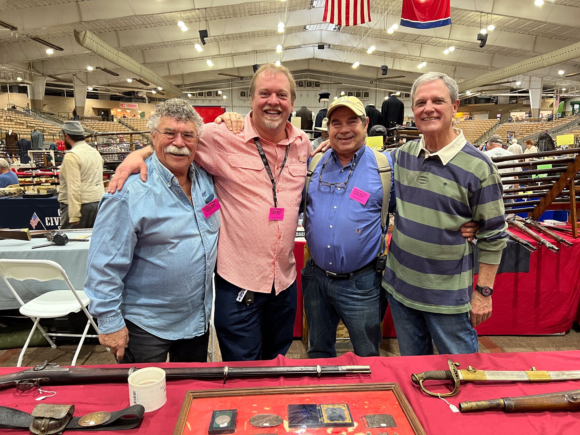 Collectors and dealers at the show